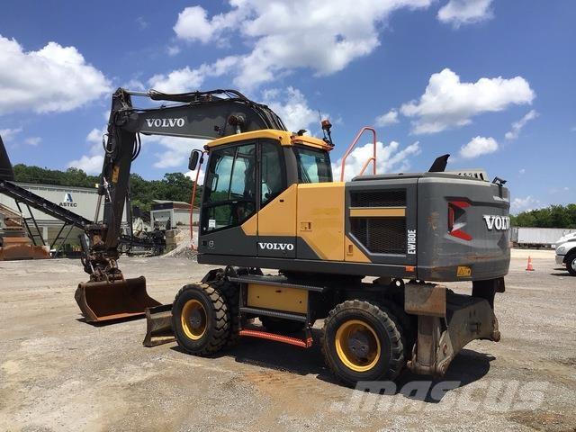 Volvo EW180E  휠 굴삭기