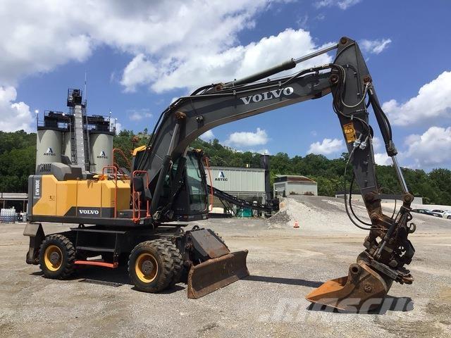 Volvo EW180E  휠 굴삭기