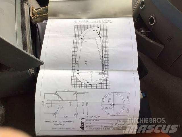 Volvo FM 트럭 탑재 고소작업대