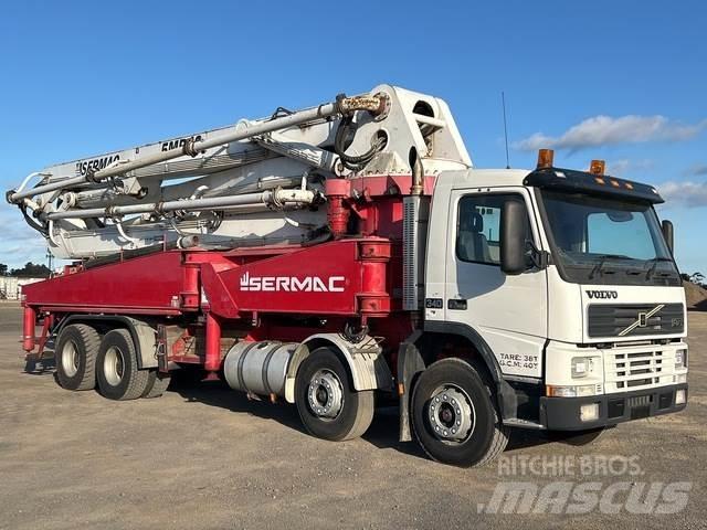 Volvo FM12 콘크리트 펌프카