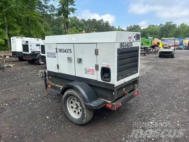 Wacker G25 디젤 발전기