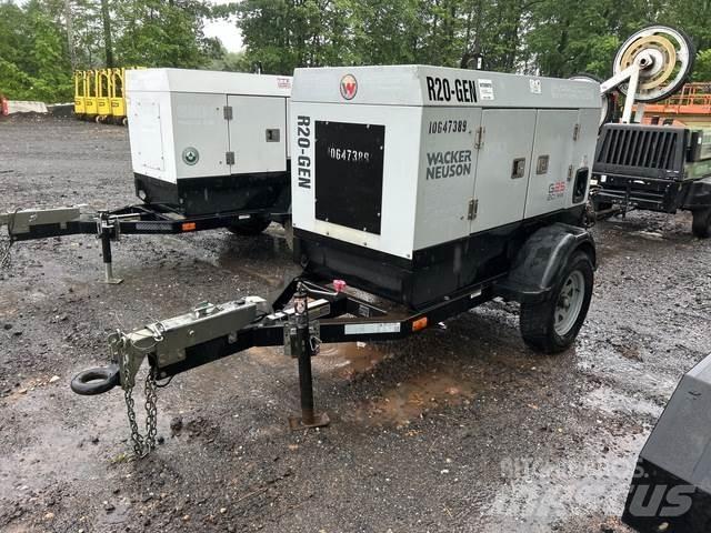 Wacker G25 디젤 발전기