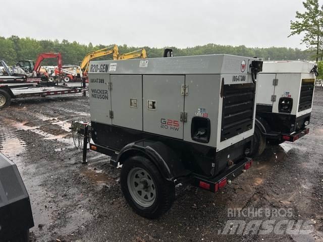 Wacker G25 디젤 발전기