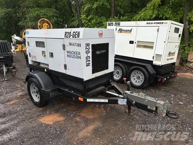 Wacker G25 디젤 발전기