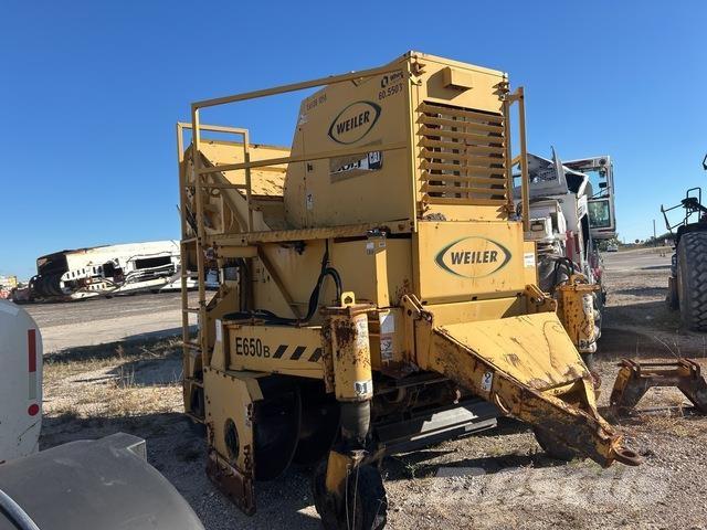 Weiler E650b 아스팔트 포장장비