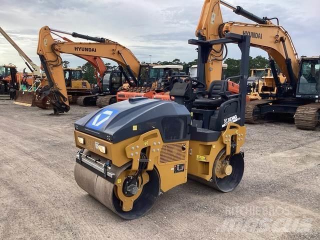 XCMG XMR303S 트윈 드럼 롤러