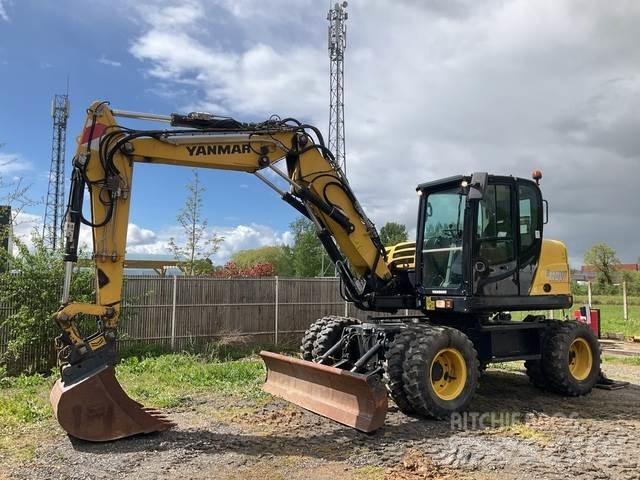Yanmar B110W  휠 굴삭기