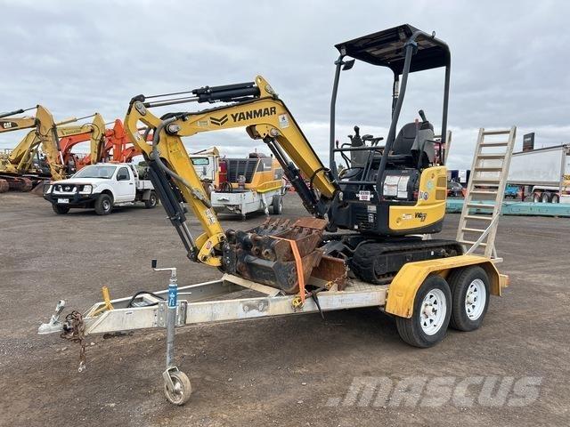 Yanmar ViO17-A 소형 굴삭기 7톤 미만
