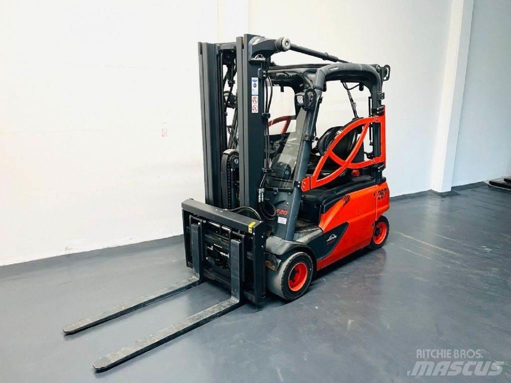 Linde E20PL-02 전동 지게차