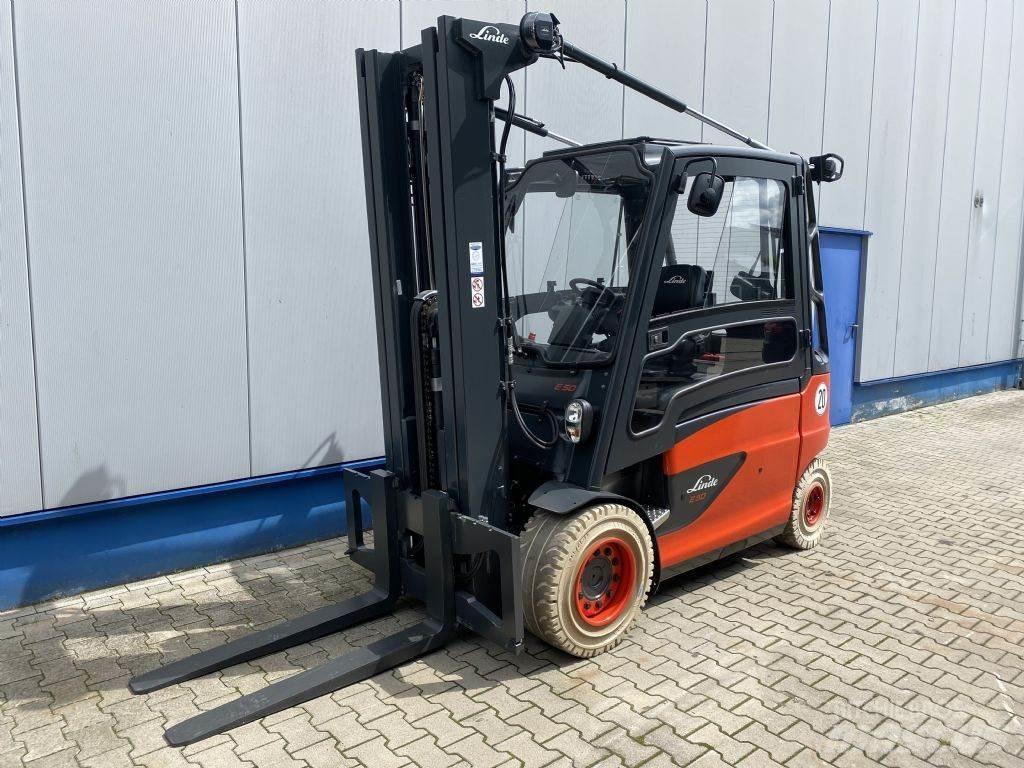 Linde E50HL 전동 지게차