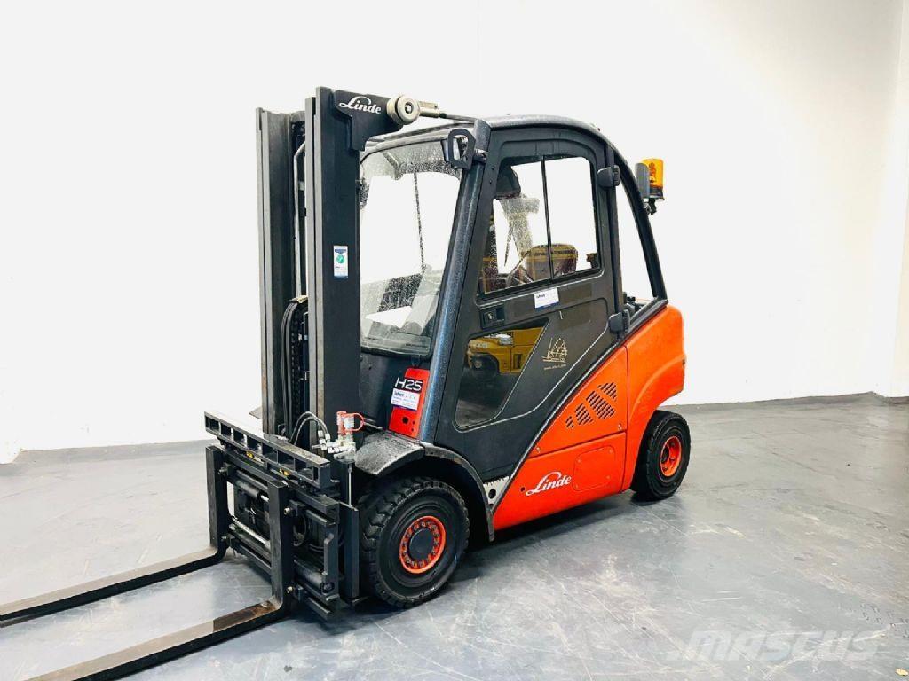 Linde H25D-01 디젤 지게차