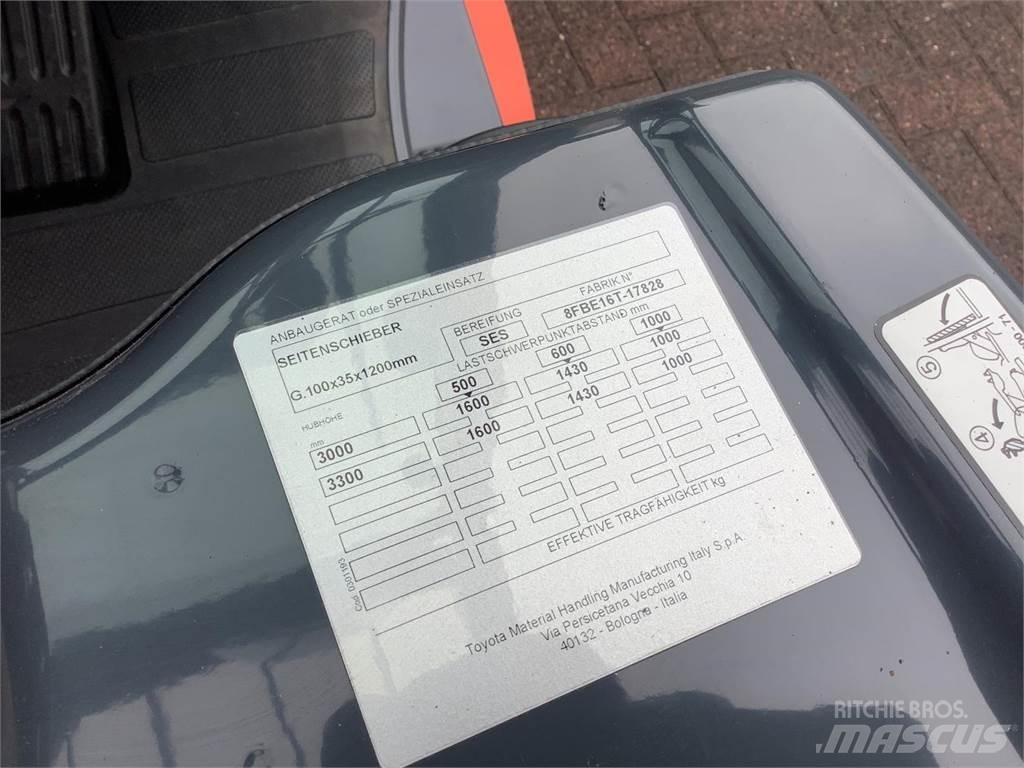 Toyota 8FBE16T 전동 지게차