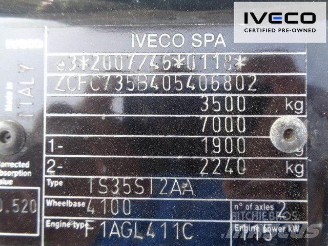 Iveco 35S16 탑차 트럭