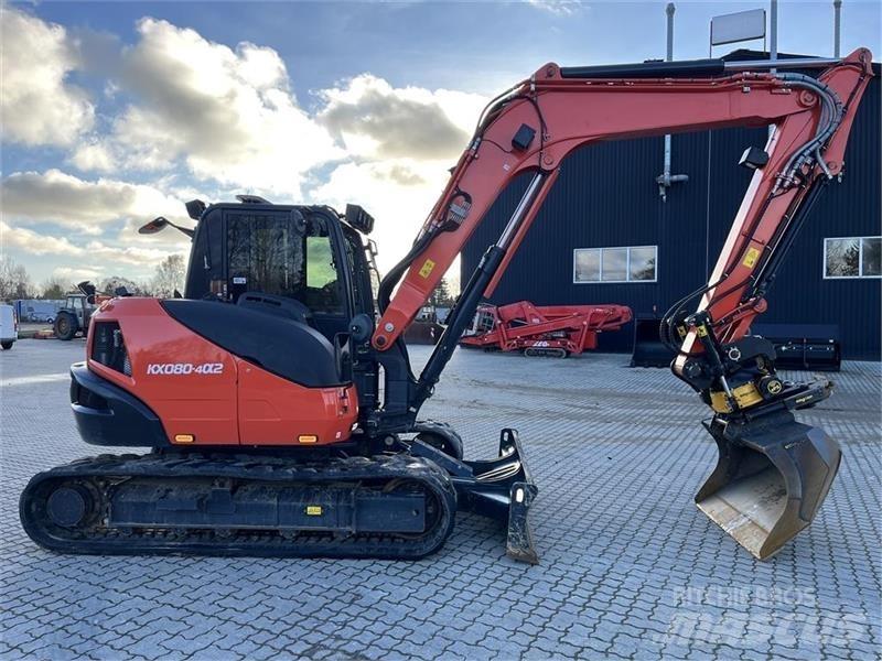 Kubota KX080-4 소형 굴삭기 7톤 미만