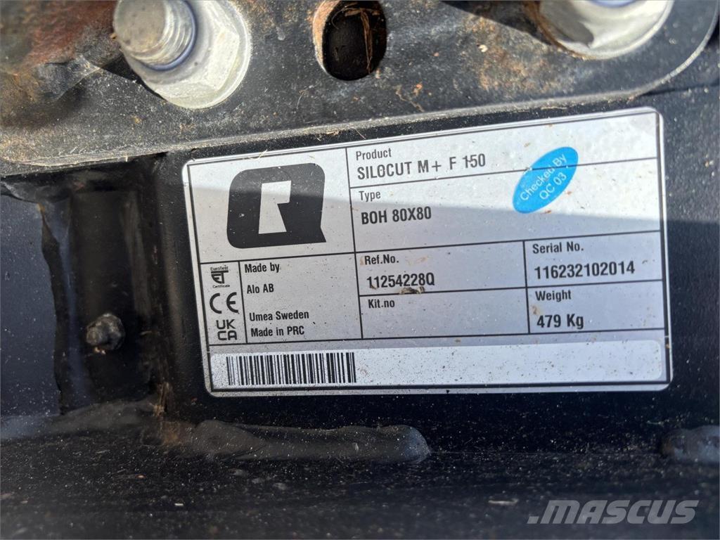 Ålö USED SG150 믹서 피더