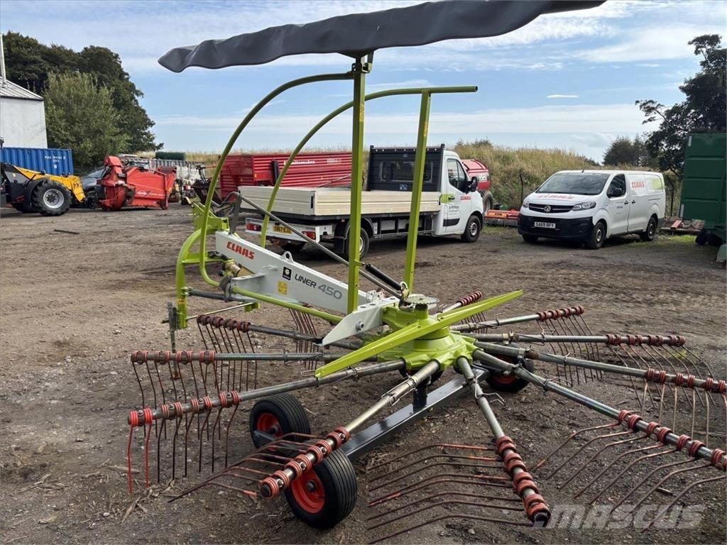 CLAAS LINER 450 갈퀴 및 테더