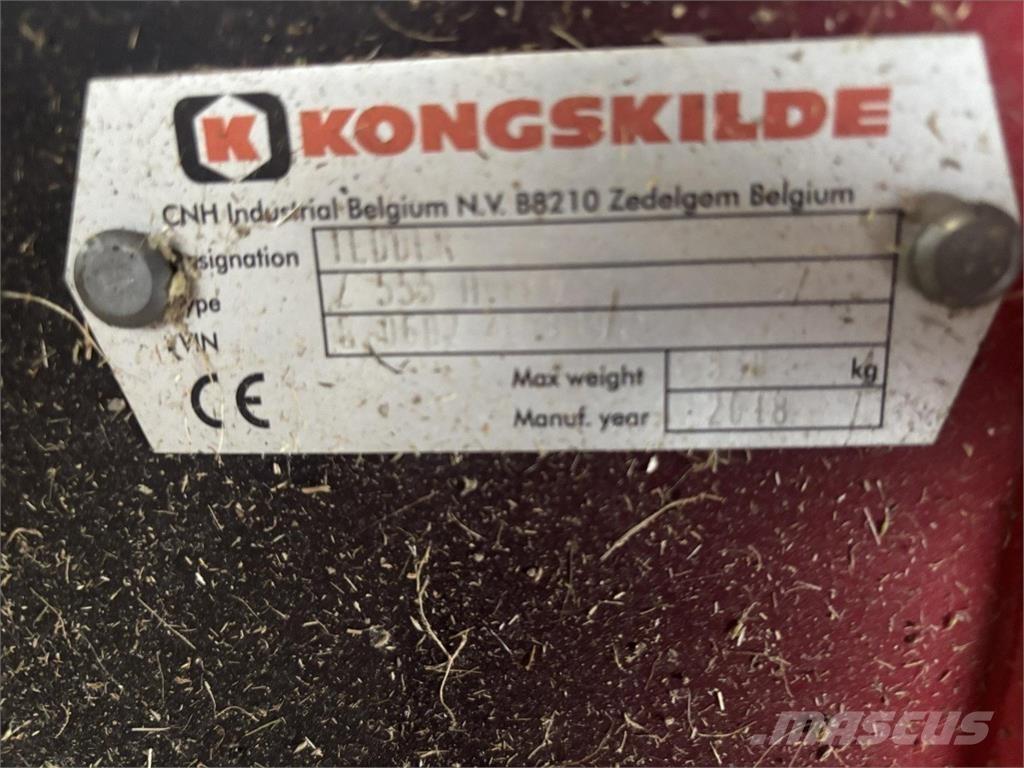 Kongskilde Z555 갈퀴 및 테더