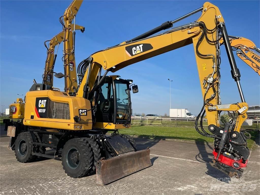 CAT M315F  휠 굴삭기