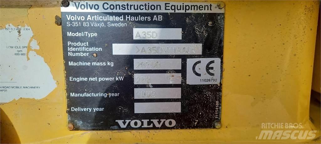 Volvo A35D 연결식 홀러