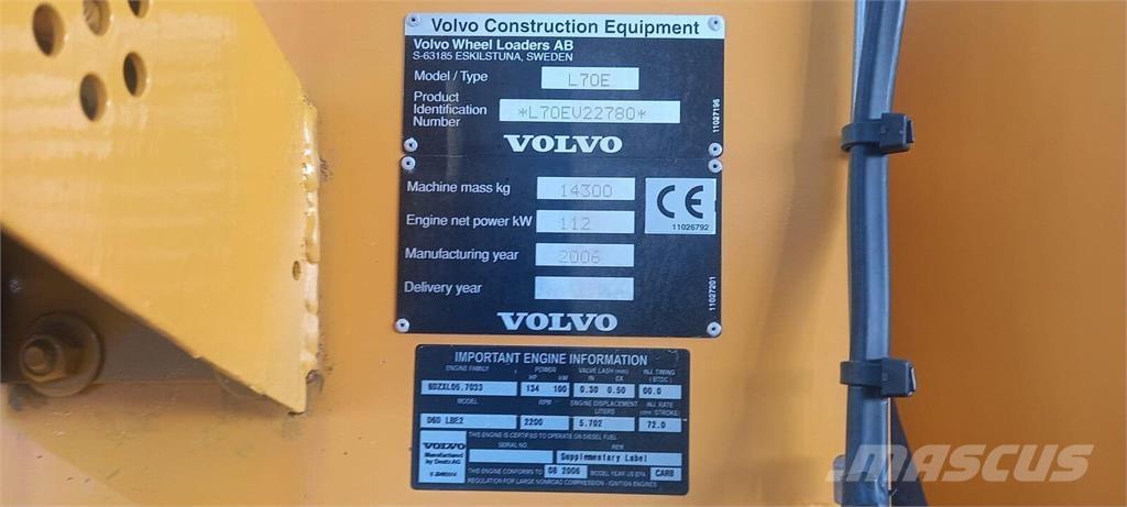 Volvo L70E  휠로우더