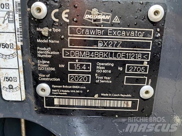 Doosan DX27Z 건설 장비 - 기타