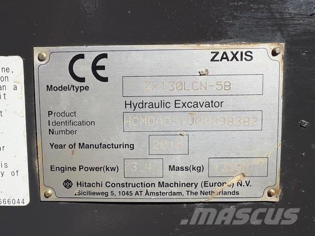 Hitachi ZX130-5 대형 굴삭기 29톤 이상