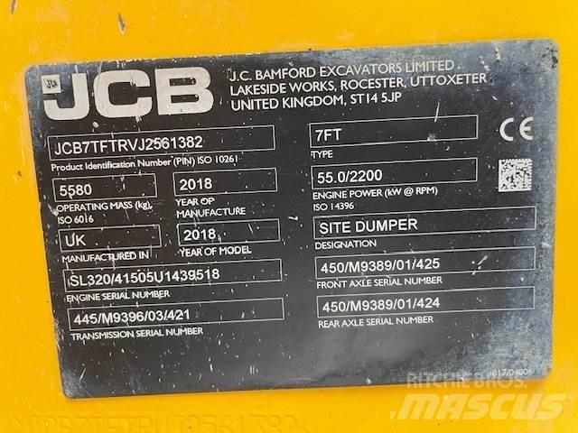 JCB 7T-1 건설현장 덤프트럭