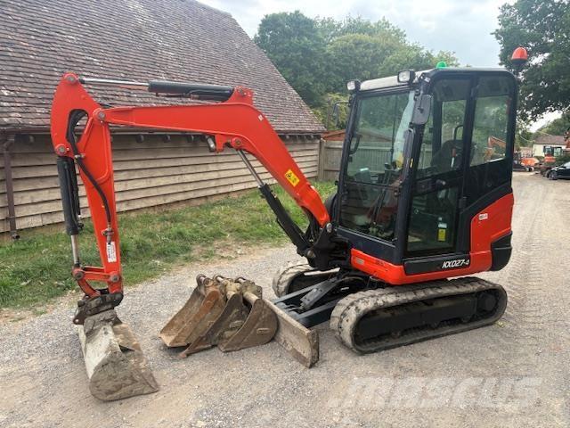 Kubota KX027-4 중형굴삭기 7톤-28톤