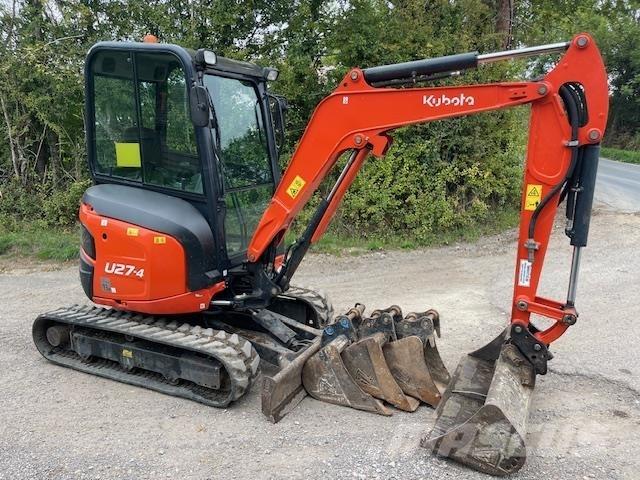 Kubota U27-4 중형굴삭기 7톤-28톤