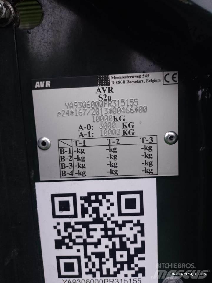 AVR SPIRIT 9200 감자수확기 및 포테이토디거