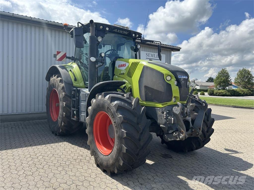 CLAAS AXION 870 트랙터