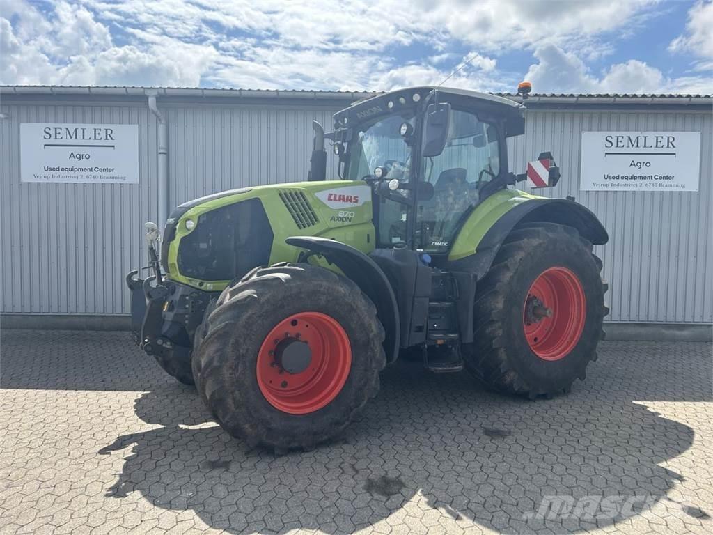 CLAAS AXION 870 트랙터