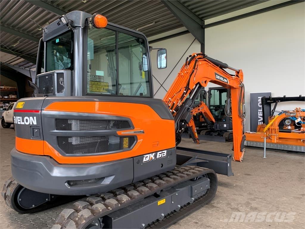 Develon DX63-7 대형 굴삭기 29톤 이상