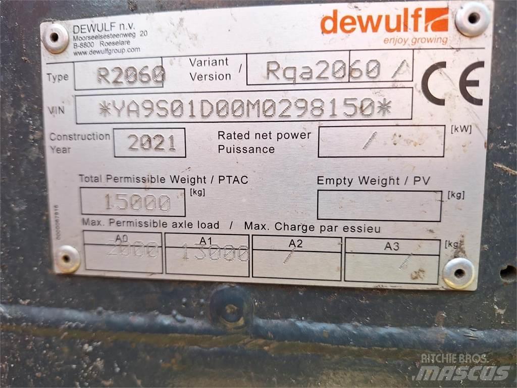 Dewulf RQA2060 감자수확기 및 포테이토디거