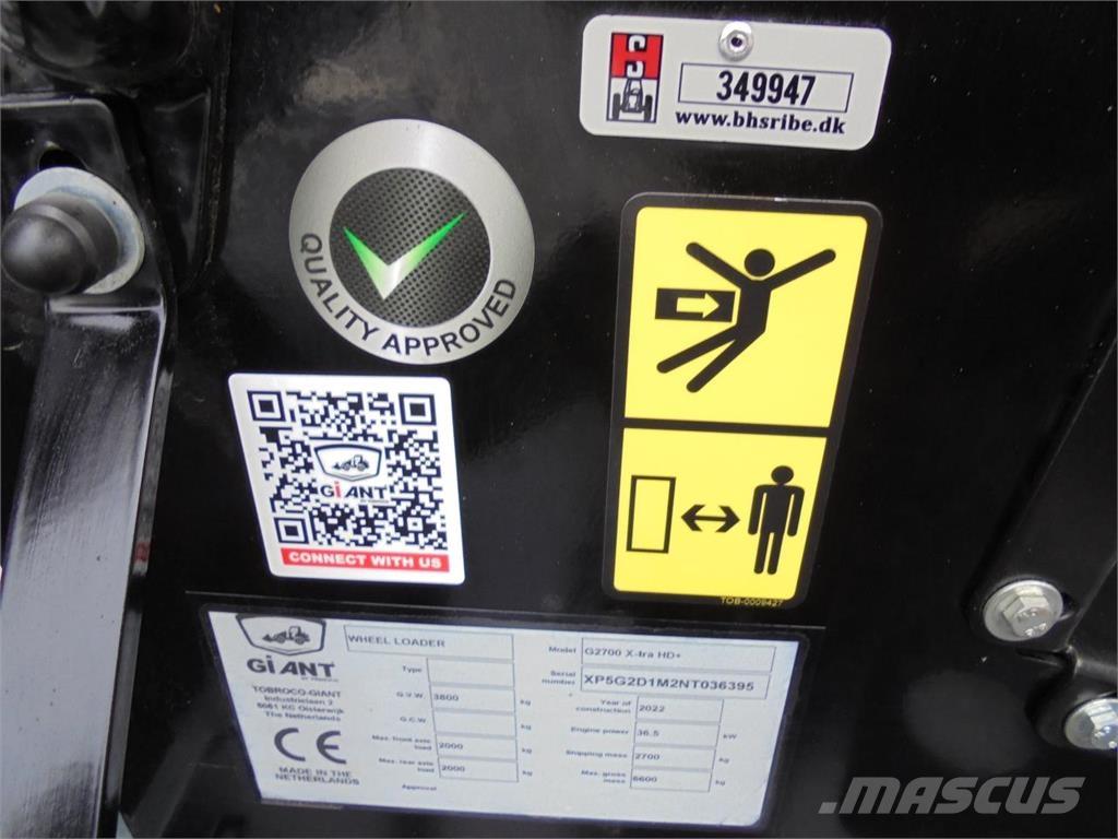 GiANT G2700XHDP 미니 로더