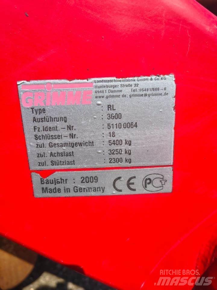 Grimme RL3000 줄뿌림 작물 경운기