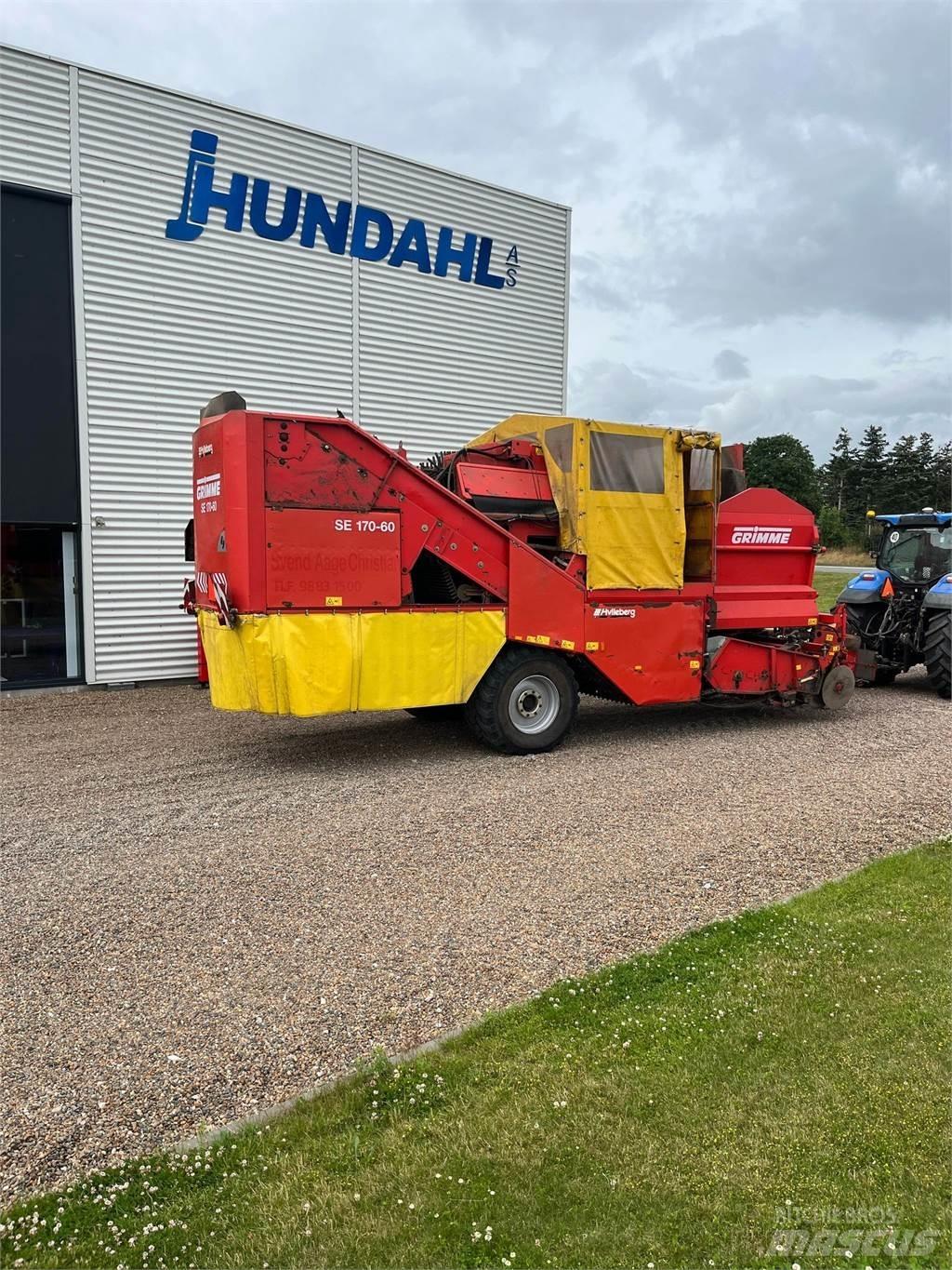 Grimme SE 170-60 감자수확기 및 포테이토디거