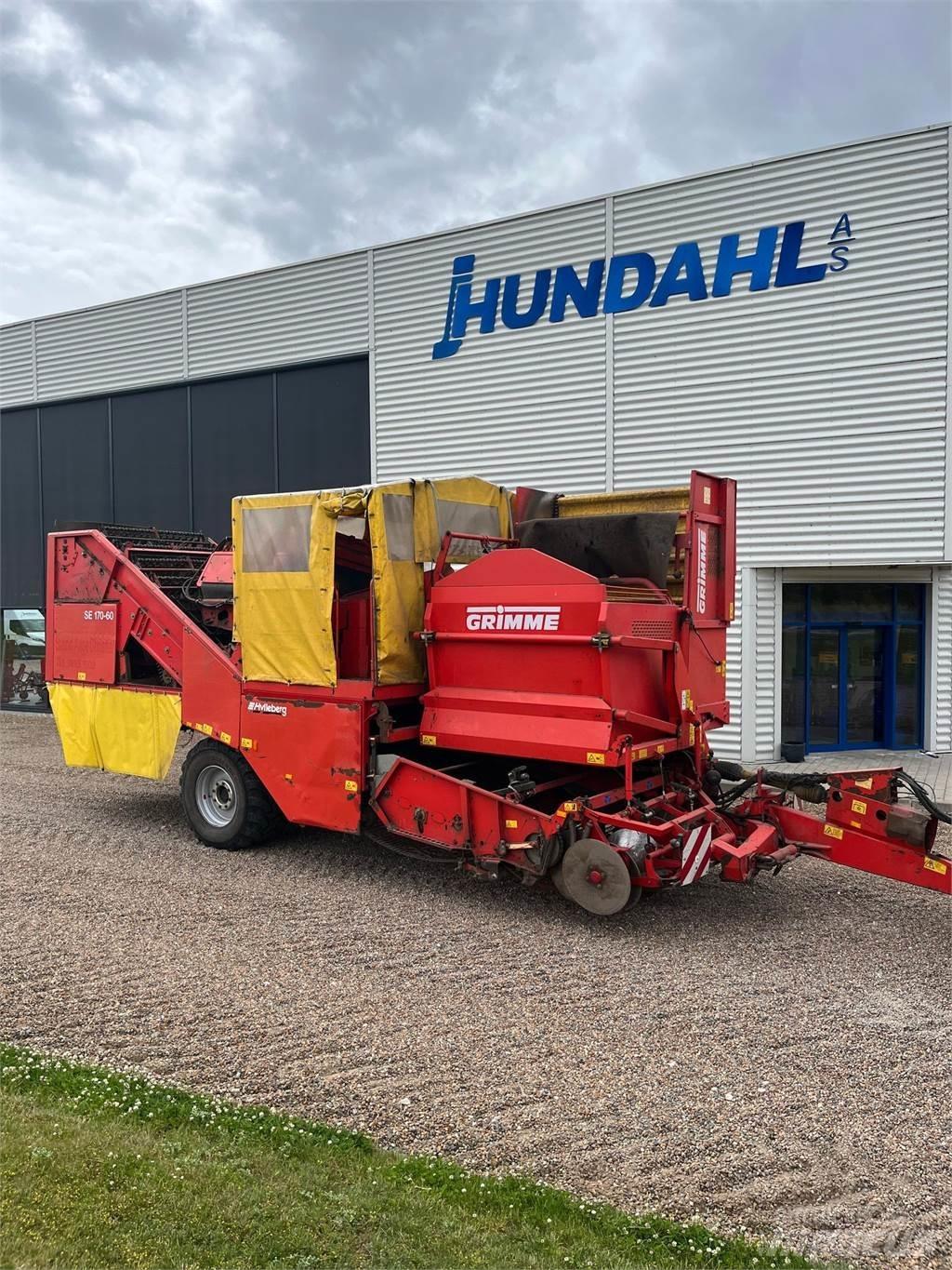 Grimme SE 170-60 감자수확기 및 포테이토디거