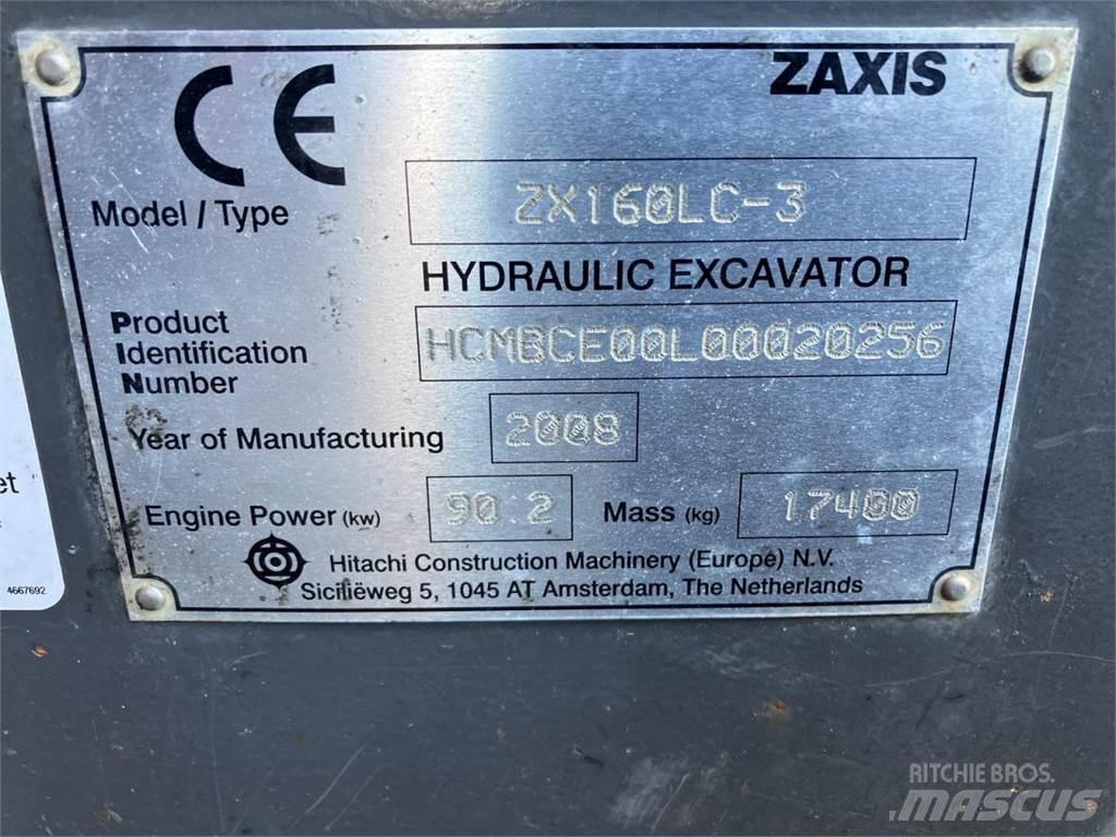 Hitachi ZX160-3 대형 굴삭기 29톤 이상
