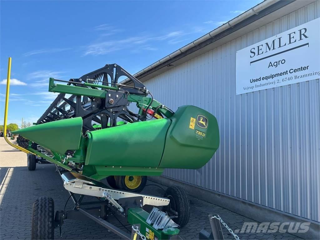 John Deere 735D 콤바인 헤드
