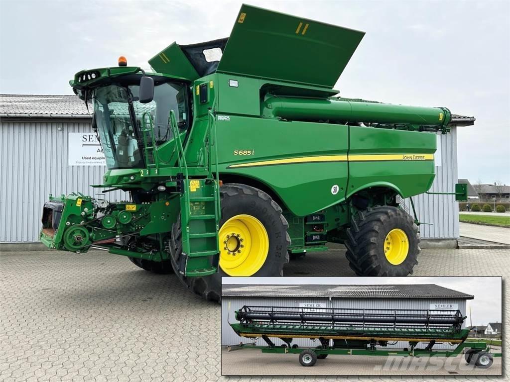 John Deere S685I 콤바인 수확기