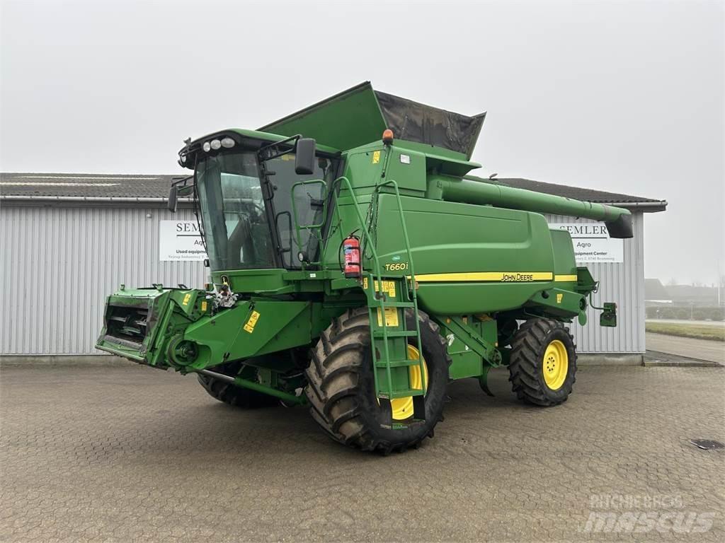 John Deere T660 콤바인 수확기