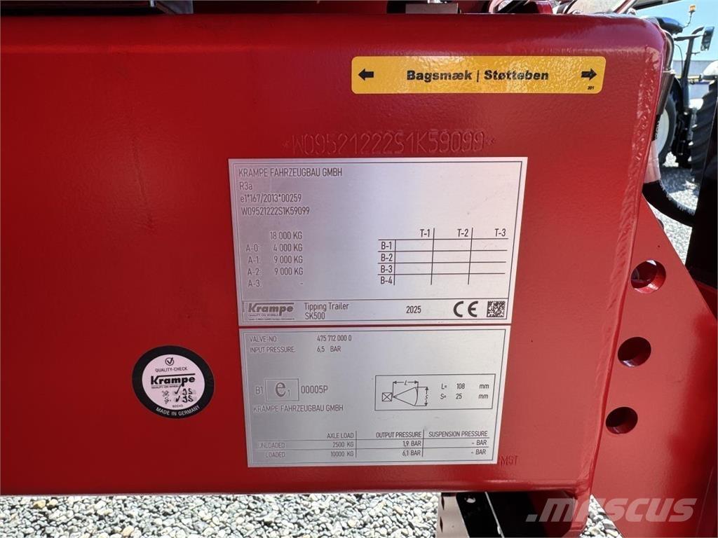 Krampe SK500 싱글 드럼 롤러