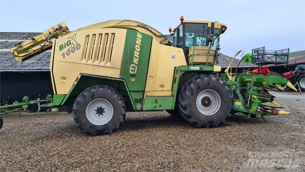 Krone BIG X 1000 목초 수확기