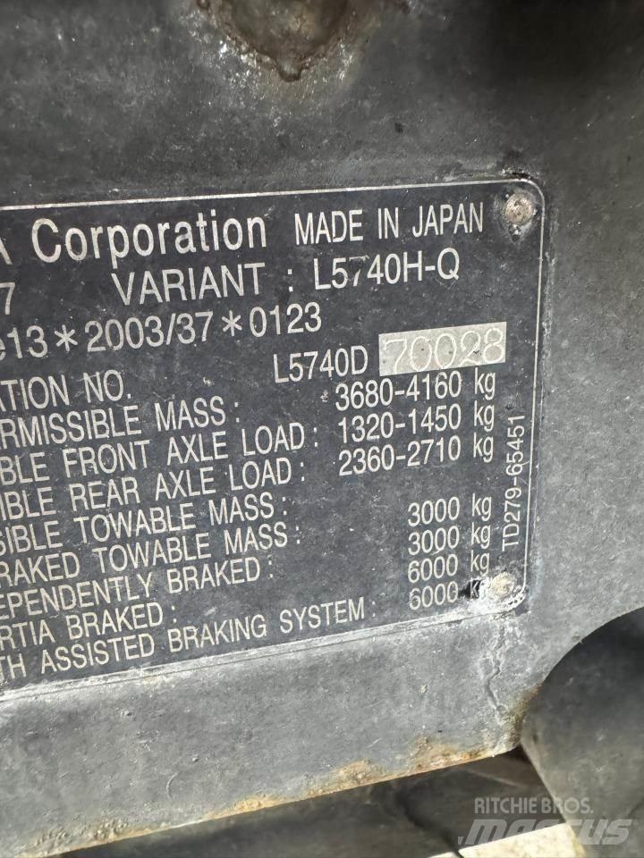 Kubota 5740 소형 트랙터