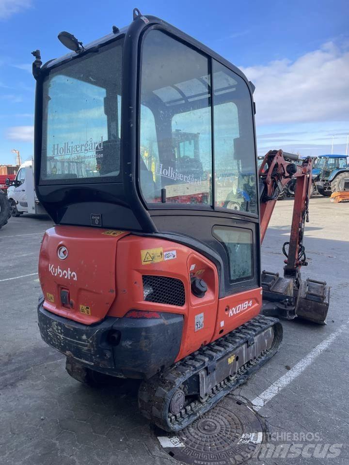 Kubota KX19-4 소형 굴삭기 7톤 미만