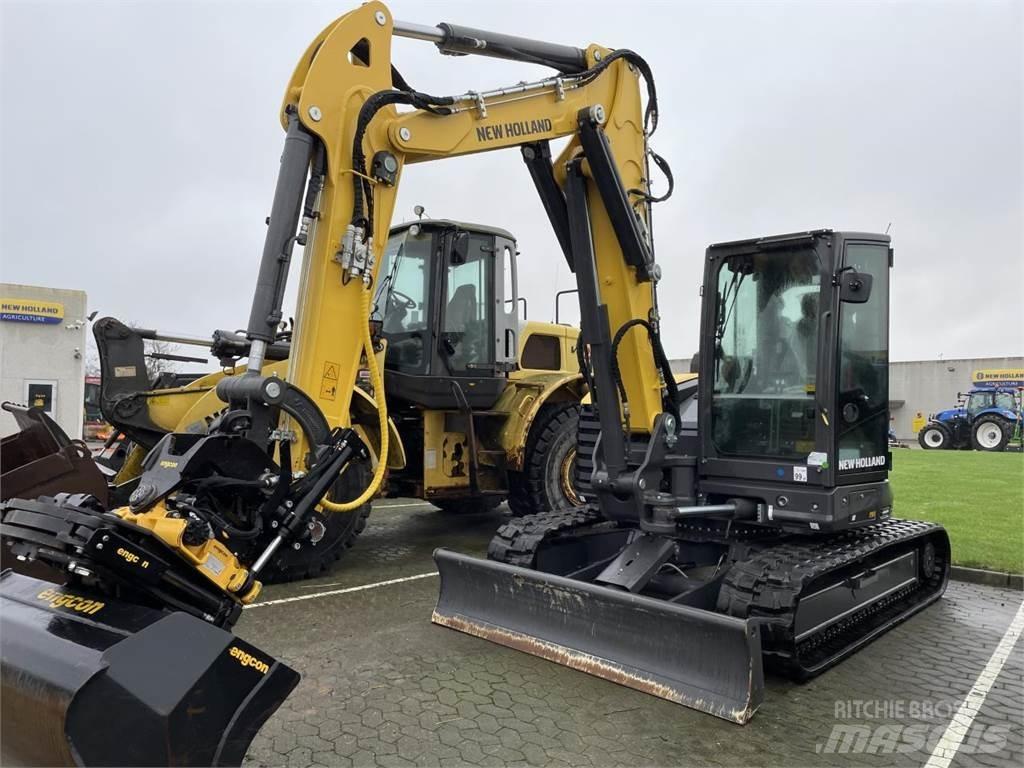 New Holland E100D 소형 굴삭기 7톤 미만