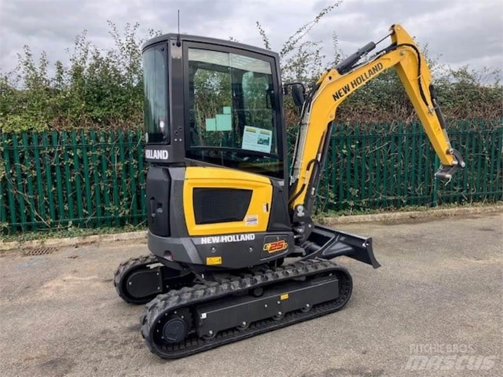 New Holland E25D 소형 굴삭기 7톤 미만