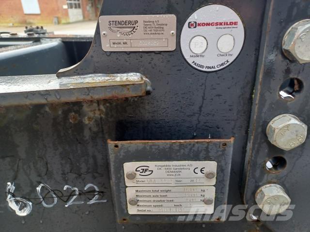  UNDERVOGN NR. 87 티퍼 트레일러