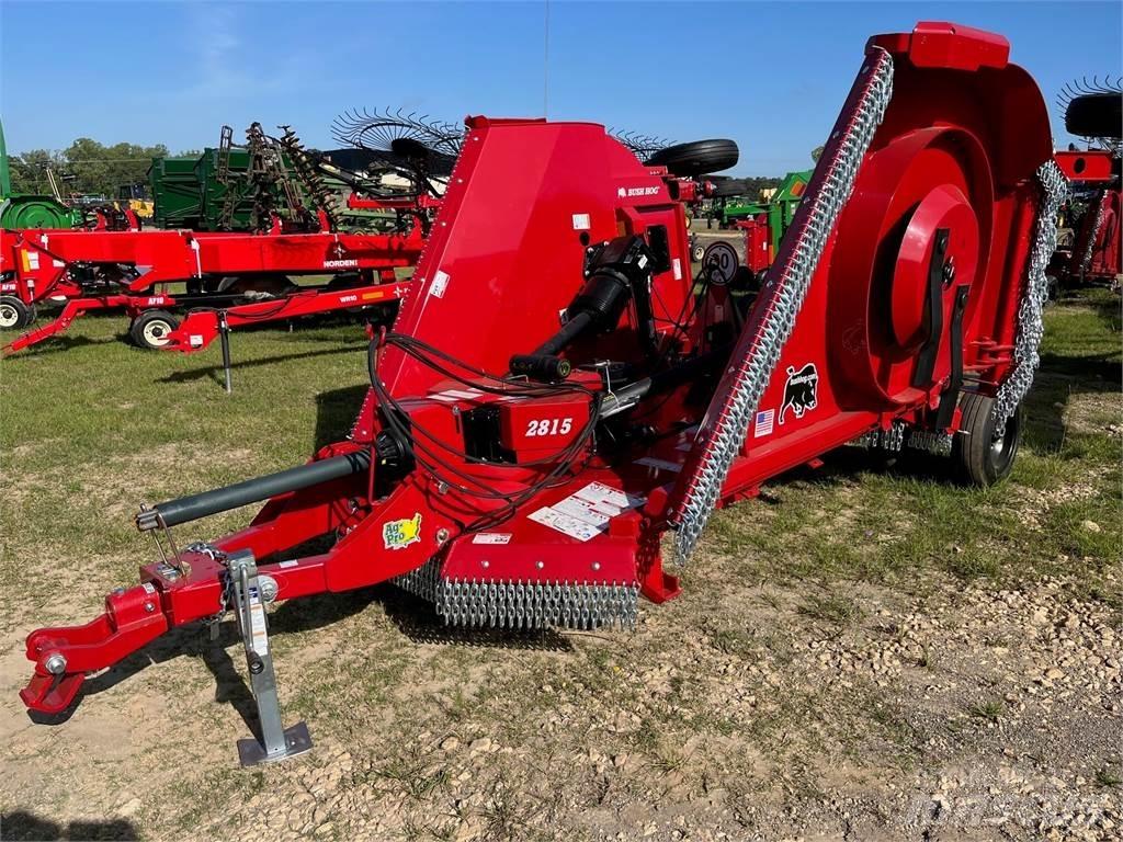 Bush Hog 2815 베일 분쇄기, 절단기 및 언롤러